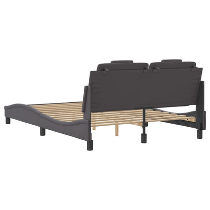 Giroletto Viana con LED senza Materasso Grigio 120x200 cm | homemem39