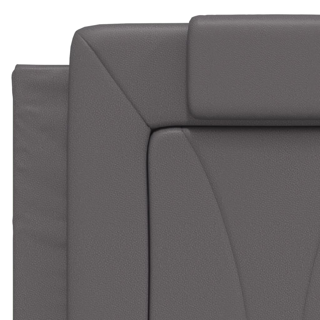 Giroletto Viana con LED senza Materasso Grigio 120x200 cm | homemem39