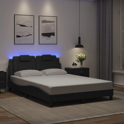 Giroletto Viana con LED senza Materasso Grigio 120x200 cm | homemem39