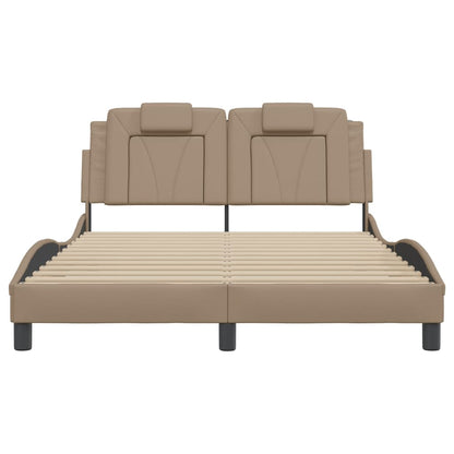 Giroletto Viana con LED senza Materasso Cappuccino 120x200 cm | homemem39