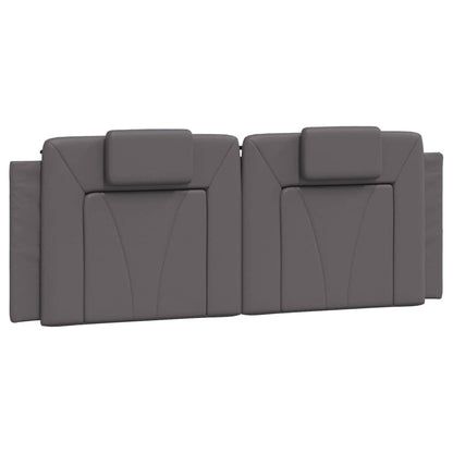 Giroletto Viana con LED senza Materasso Grigio 140x200 cm