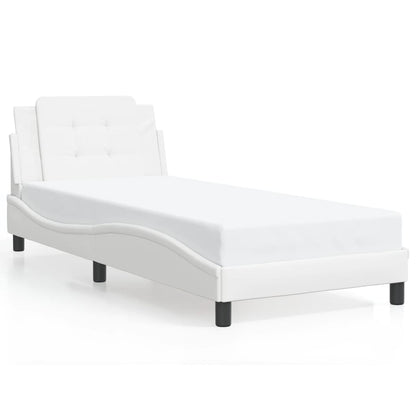 Giroletto con LED senza Materasso Zadar Bianco 90x190 cm | homemem39