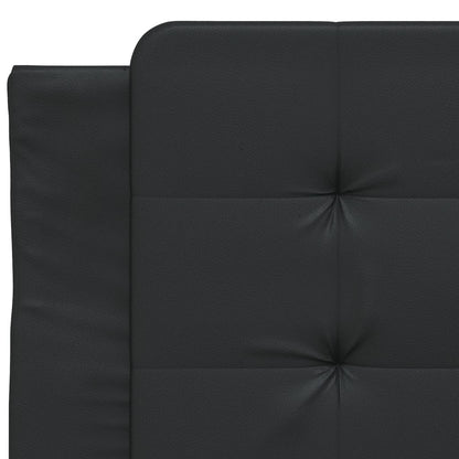 Giroletto con LED senza Materasso Zadar Nero 100x200 cm