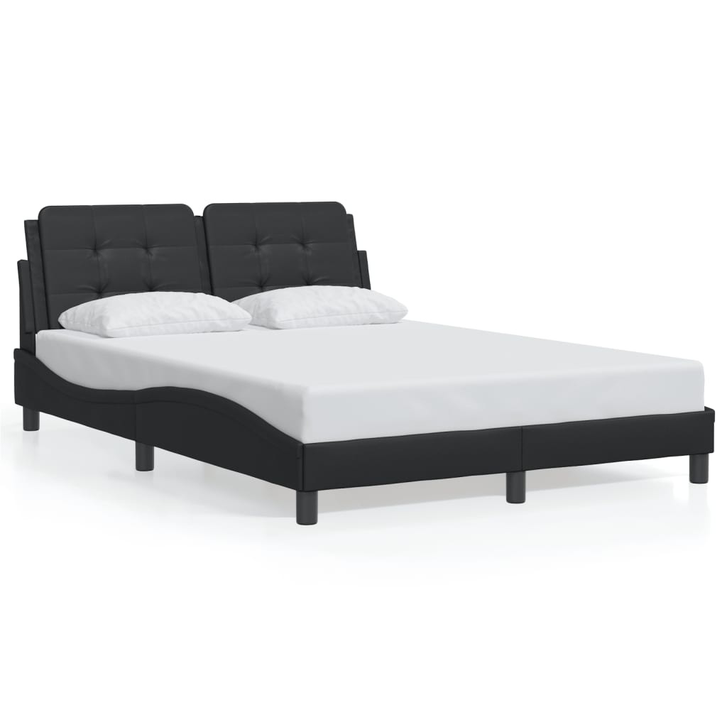 Giroletto con LED senza Materasso Zadar Nero 120x200 cm | homemem39