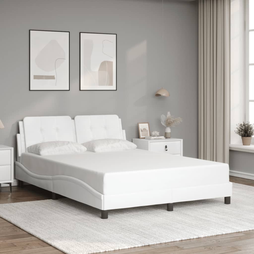 Giroletto con LED senza Materasso Zadar Bianco 120x200 cm | homemem39