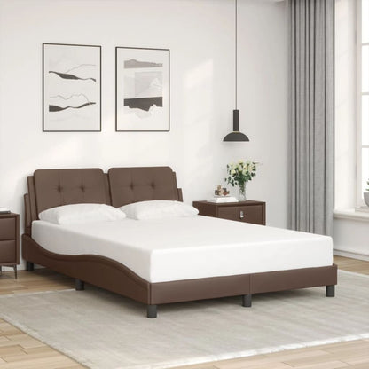 Giroletto con LED senza Materasso Zadar Marrone 120x200 cm | homemem39