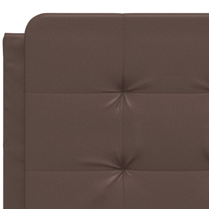 Giroletto con LED senza Materasso Zadar Marrone 120x200 cm | homemem39