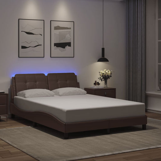Giroletto con LED senza Materasso Zadar Grigio 120x200 cm