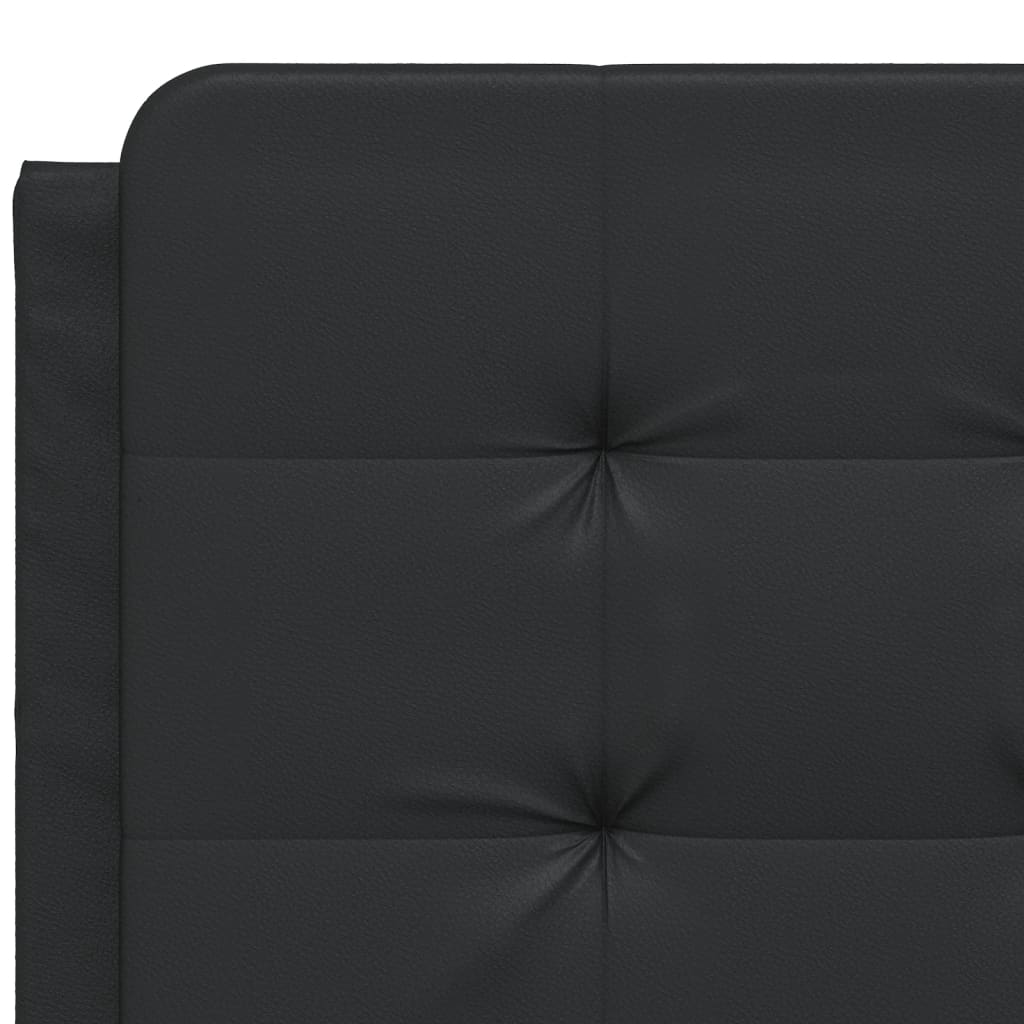 Giroletto con LED senza Materasso Zadar Nero 140x190 cm | homemem39