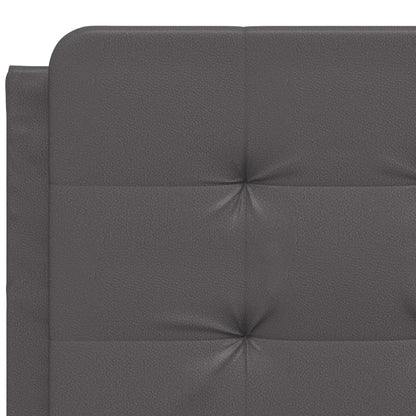Giroletto con LED senza Materasso Zadar Grigio 140x190 cm