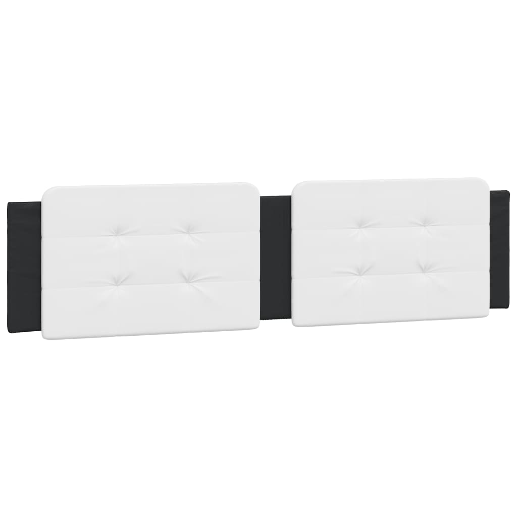 Giroletto con LED senza Materasso Zadar Nero e Bianco 160x200cm
