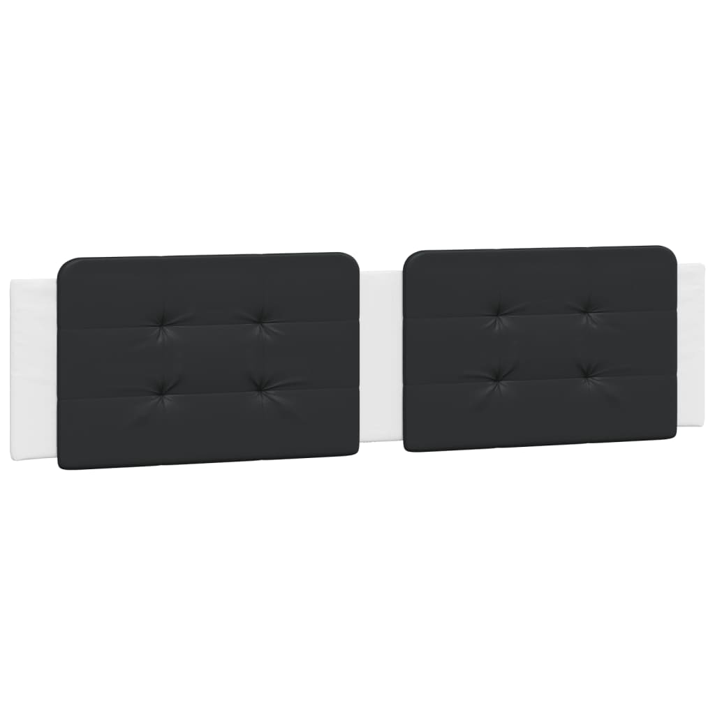 Giroletto con LED senza Materasso Zadar Bianco e Nero 200x200 cm | homemem39