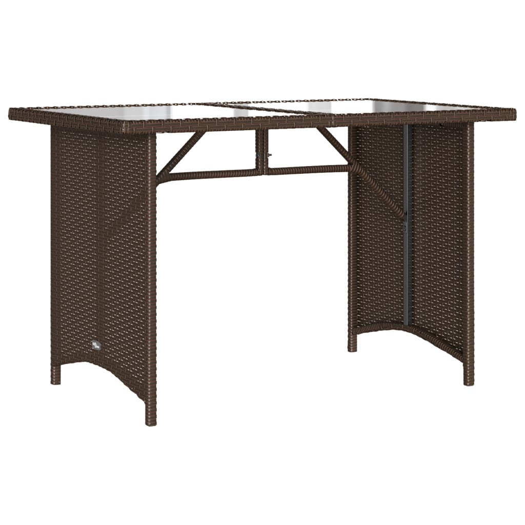 Set Divano da Giardino 6 pz con Cuscini Marrone in Polyrattan | homemem39