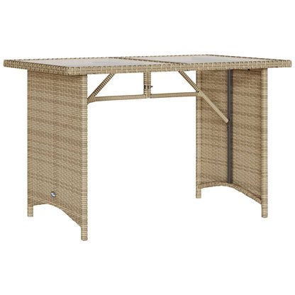 Set Divano da Giardino 6 pz con Cuscini Beige in Polyrattan | homemem39