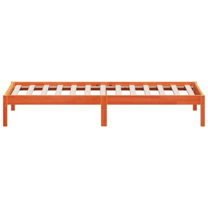 Dormeuse senza Materasso Marrone Cera 90x200 cm Legno di Pino | homemem39