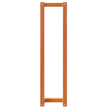 Portasciugamani Marrone Cera 23x18x90 cm Legno Massello di Pino | homemem39