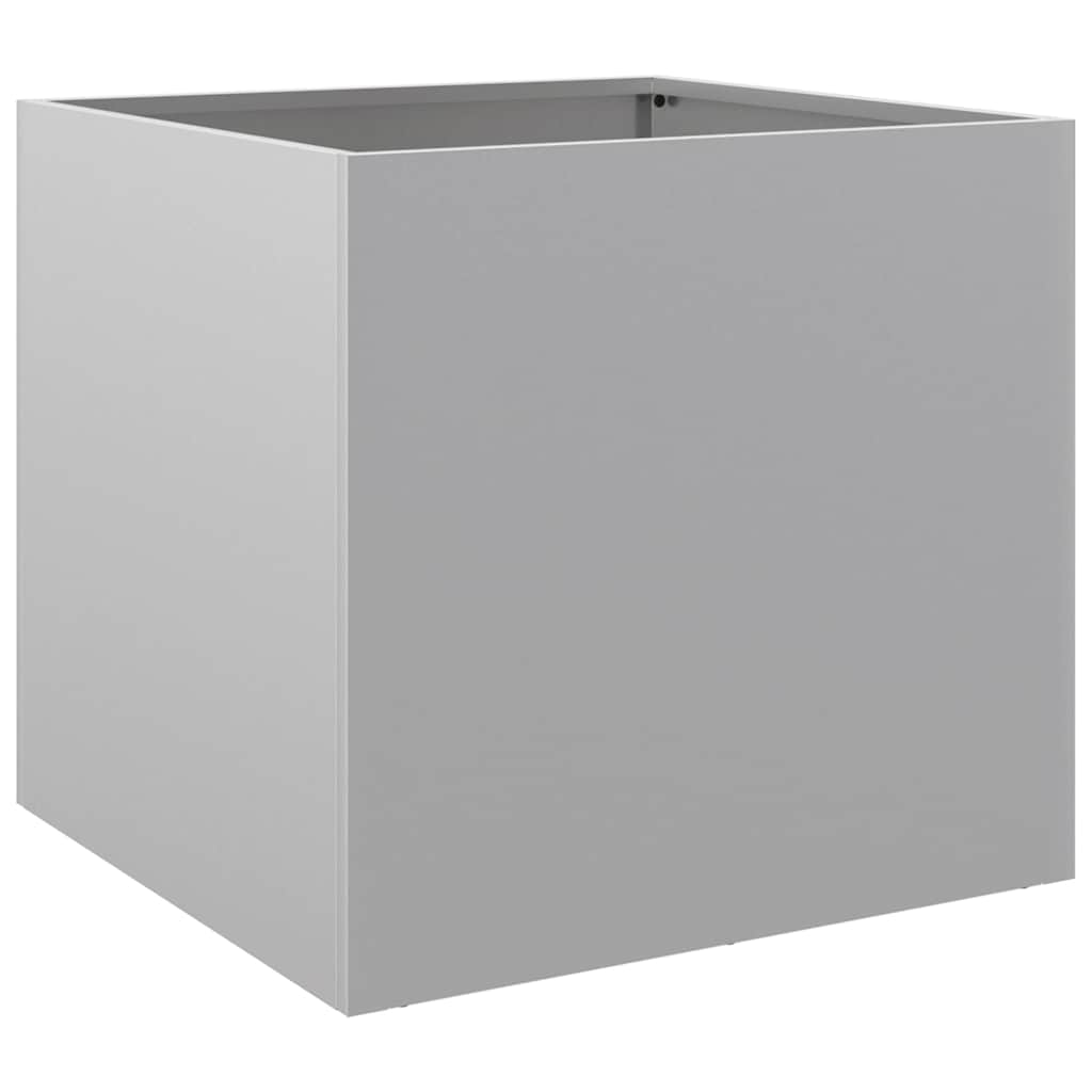Fioriera Argento 42x40x39 cm in Acciaio Zincato | homemem39