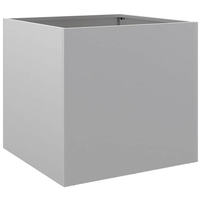Fioriera Argento 42x40x39 cm in Acciaio Zincato | homemem39