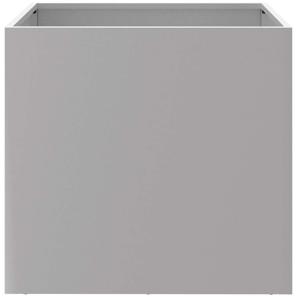 Fioriera Argento 42x40x39 cm in Acciaio Zincato | homemem39