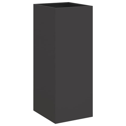 Fioriera Nera 32x29x75 cm in Acciaio - homemem39