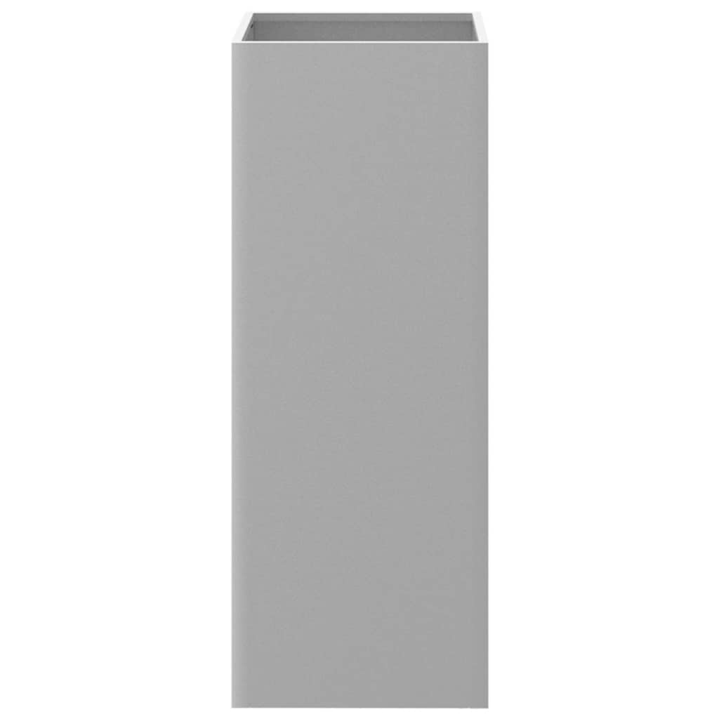 Fioriera Argento 32x29x75 cm in Acciaio Zincato - homemem39