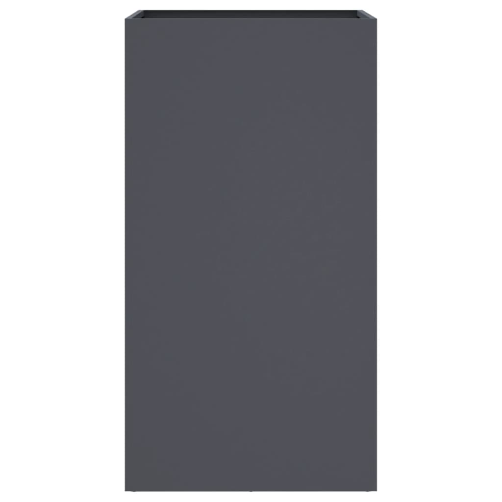 Fioriera Antracite 42x38x75 cm in Acciaio