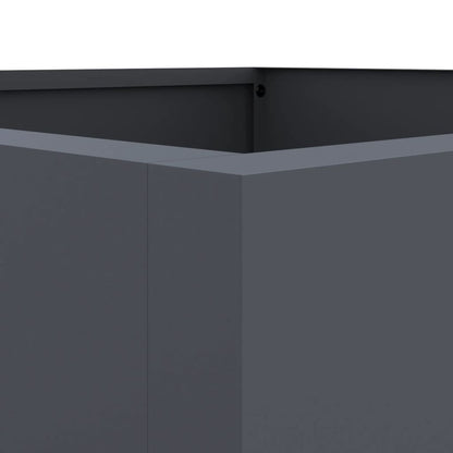 Fioriera Antracite 42x38x75 cm in Acciaio