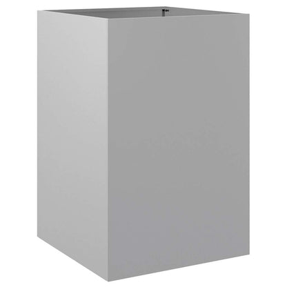 Fioriera Argento 52x48x75 cm in Acciaio Zincato - homemem39