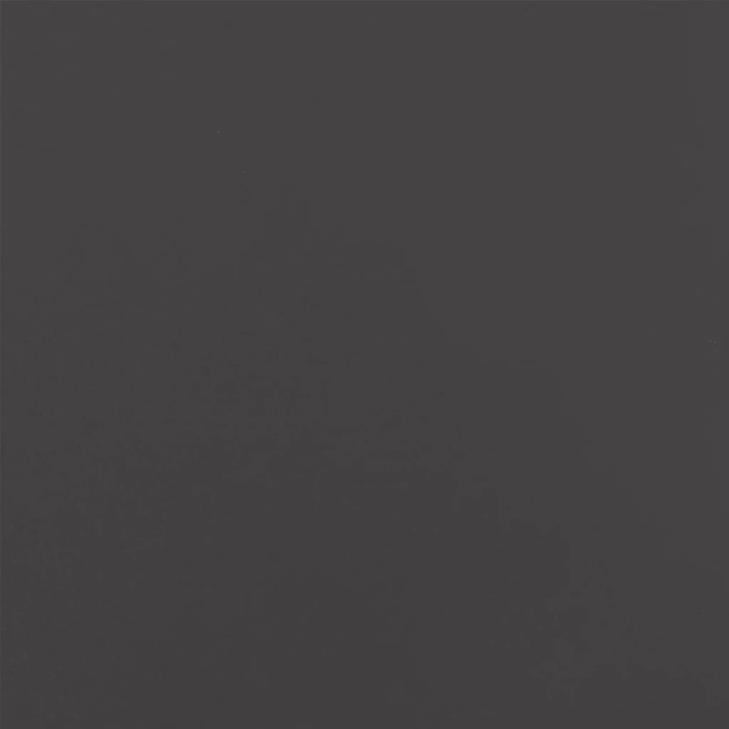 Fioriera Nera 62x47x46 cm in Acciaio