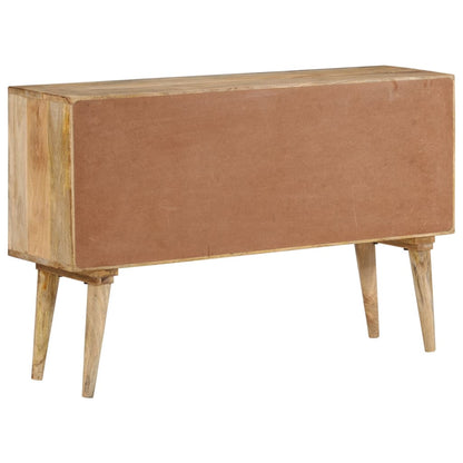 Credenza 110x30x70 cm in Legno Massello di Mango