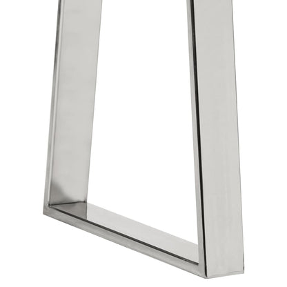 Panca con Bordi Vivi 105 cm in Legno Massello di Acacia - homemem39