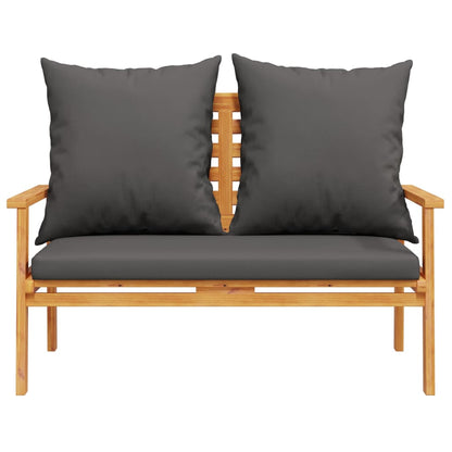 Set Salotto da Giardino 5 pz con Cuscini Legno Massello Acacia | homemem39