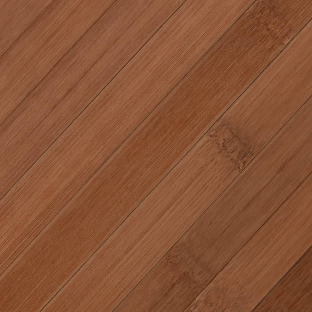 Tappeto Rettangolare Marrone 60x300 cm in Bambù - homemem39