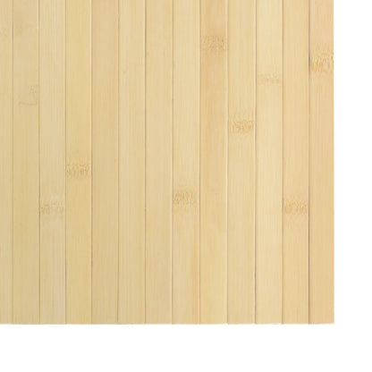 Tappeto Rettangolare Natura Chiaro 60x500 cm in Bambù | homemem39