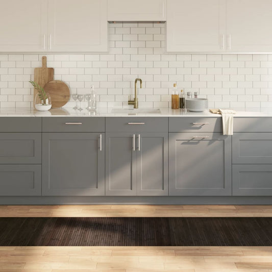 Tappeto Rettangolare Marrone Scuro 60x500 cm in Bambù - homemem39