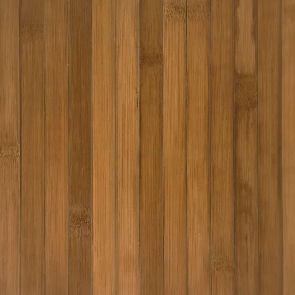 Tappeto Rettangolare Marrone 70x100 cm in Bambù | homemem39