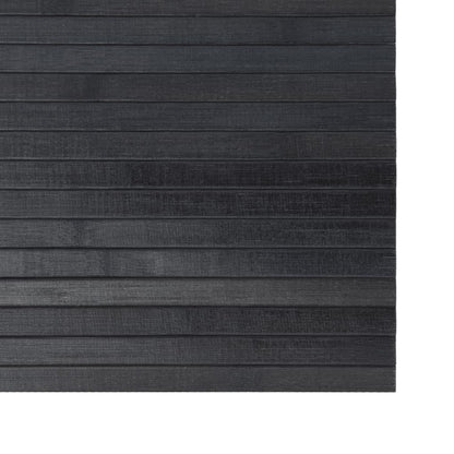 Tappeto Rettangolare Grigio 70x400 cm in Bambù | homemem39