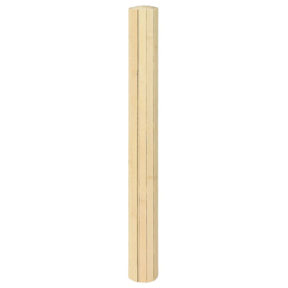 Tappeto Rettangolare Natura Chiaro 70x500 cm in Bambù | homemem39