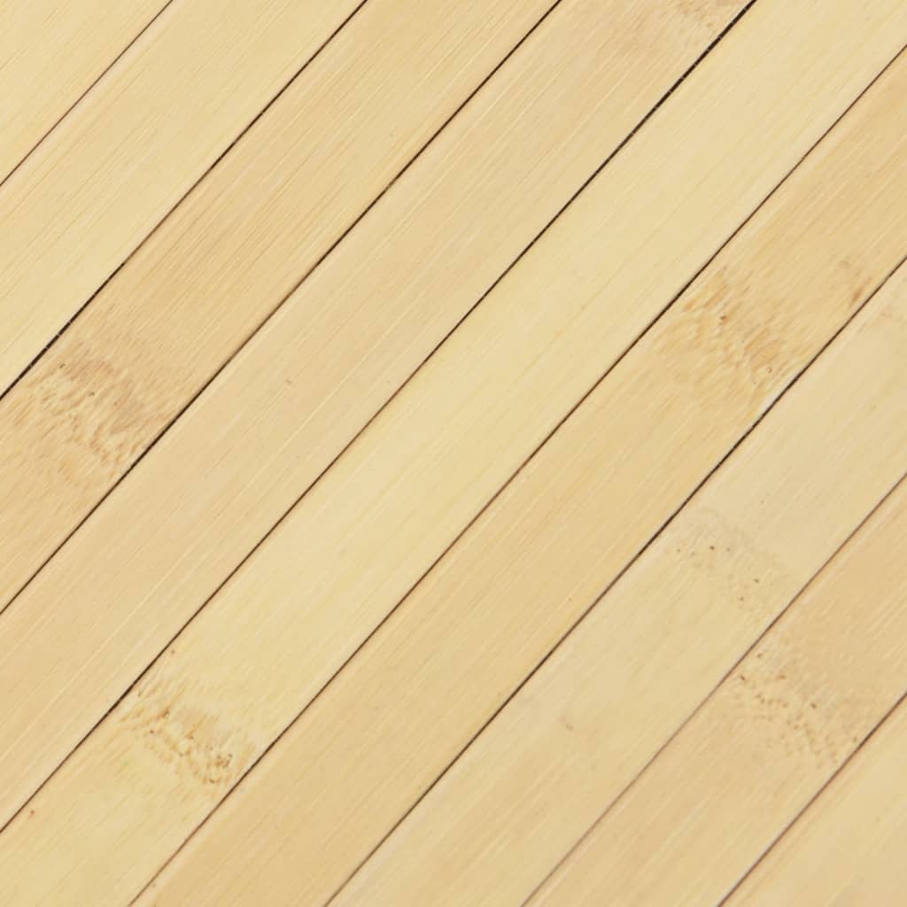 Tappeto Rettangolare Natura Chiaro 70x500 cm in Bambù | homemem39