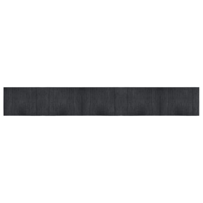 Tappeto Rettangolare Grigio 70x500 cm in Bambù - homemem39