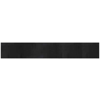 Tappeto Rettangolare Nero 80x500 cm in Bambù | homemem39