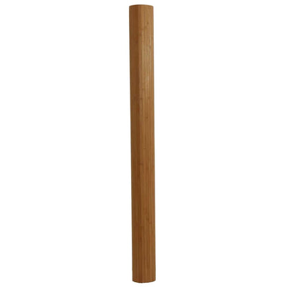 Tappeto Rettangolare Marrone 80x500 cm in Bambù | homemem39