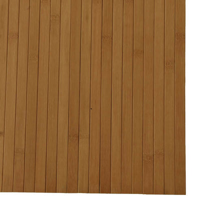 Tappeto Rettangolare Marrone 80x500 cm in Bambù | homemem39