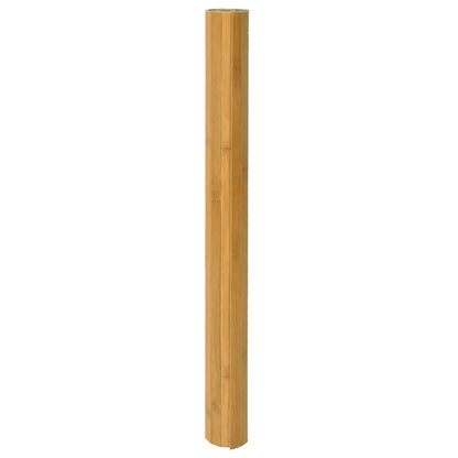Tappeto Rettangolare Naturale 100x300 cm in Bambù | homemem39