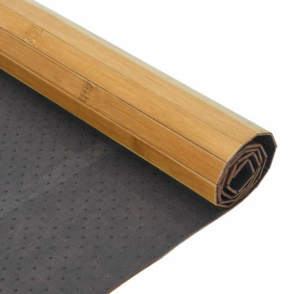 Tappeto Rettangolare Naturale 100x300 cm in Bambù | homemem39