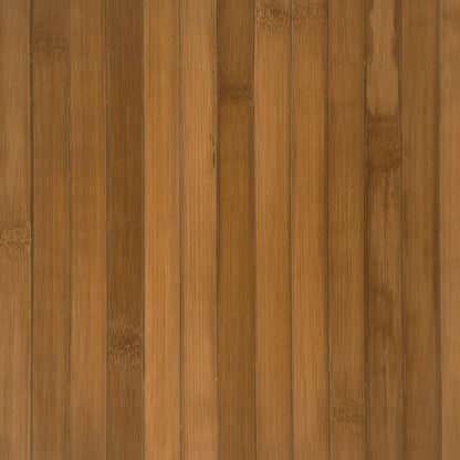 Tappeto Rettangolare Marrone 100x400 cm in Bambù | homemem39