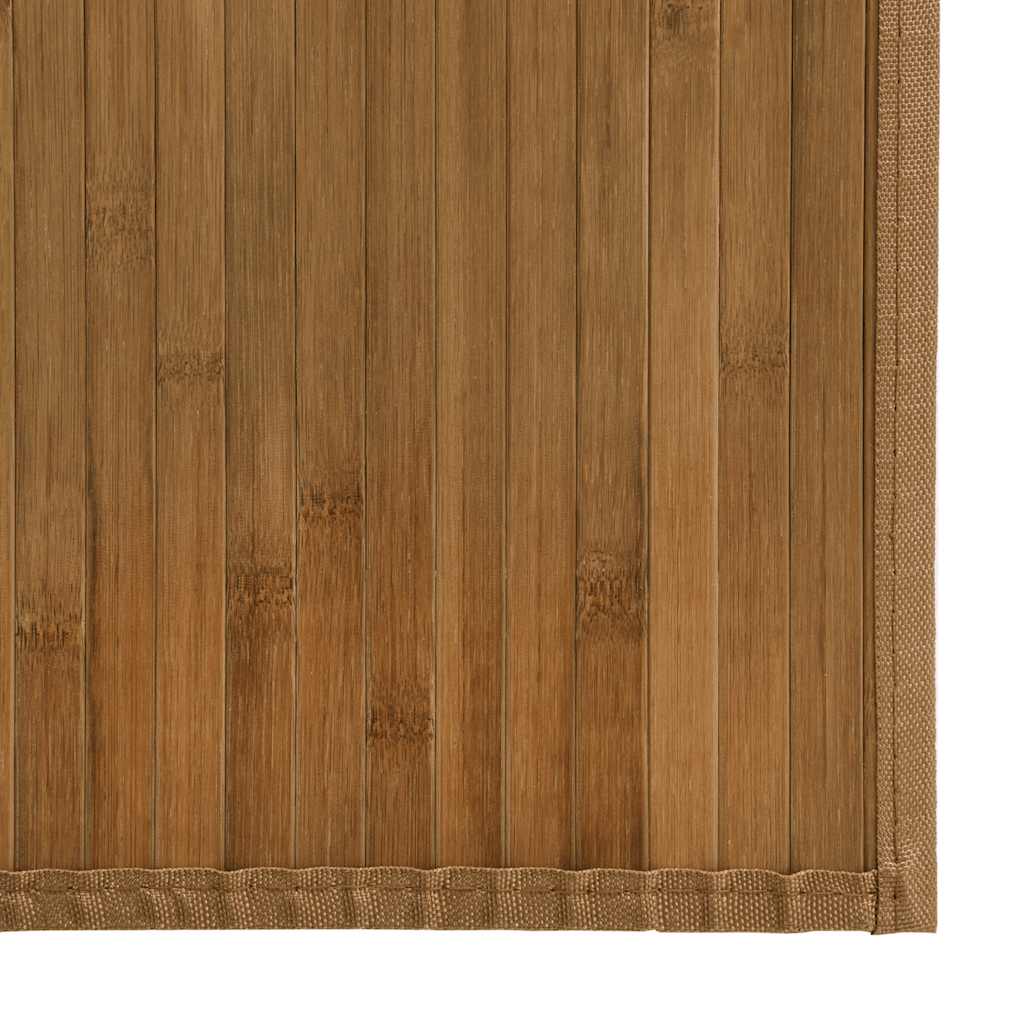 Tappeto Rettangolare Marrone 60x300 cm in Bambù | homemem39