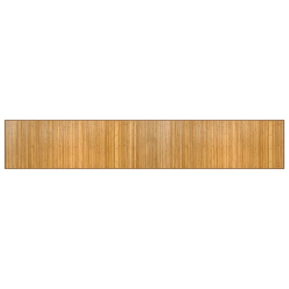 Tappeto Rettangolare Natura 60x400 cm in Bambù | homemem39