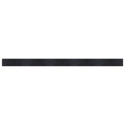 Tappeto Rettangolare Nero 60x1000 cm in Bambù - homemem39