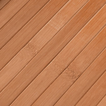 Tappeto Rettangolare Naturale 60x1000 cm in Bambù - homemem39